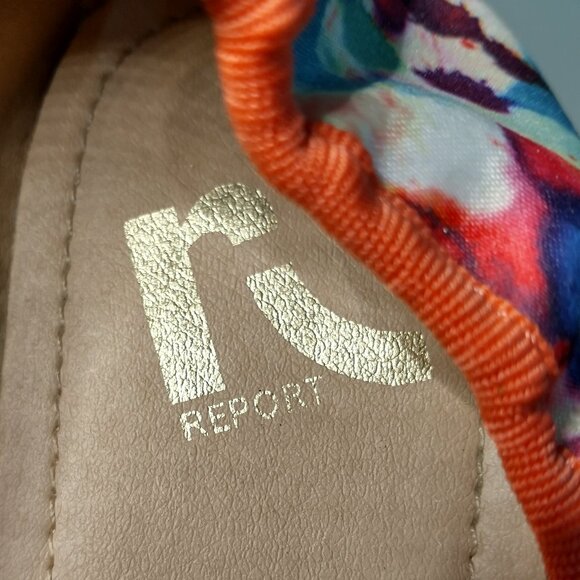 Report Candyland Floral Flower Women's Ballet Flats Spring Summer Shoes Size 8 - Picture 4 of 5